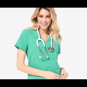 Figs Surgical Green NWT Catarina™ One-Pocket Scrub Top Size M